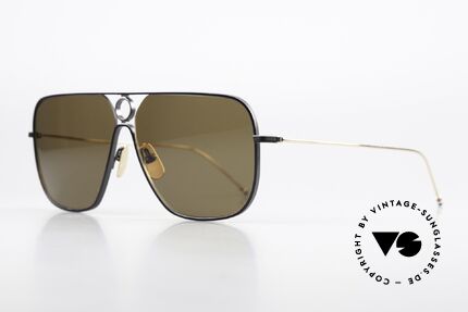 Thom Browne TBS114 Herren XL Sonnenbrille Eckig, wirklich stilvoll & in Spitzenqualität, made in Japan, Passend für Herren