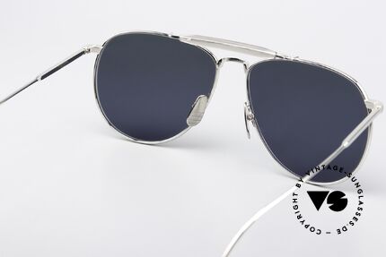 Thom Browne TB015 XL Aviator Silber Verspiegelt, ungetragenes Einzelstück + Thom Browne Verpackung, Passend für Herren