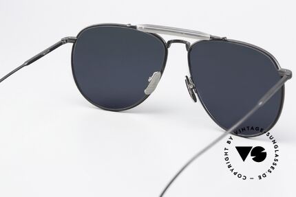 Thom Browne TB015 XL Schwarz Silber Verspiegelt, ungetragenes Einzelstück + Thom Browne Verpackung, Passend für Herren