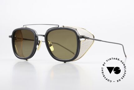 Thom Browne TB808 Glas Leicht Gold Verspiegelt, wirklich stilvoll & in Spitzenqualität, made in Japan, Passend für Herren