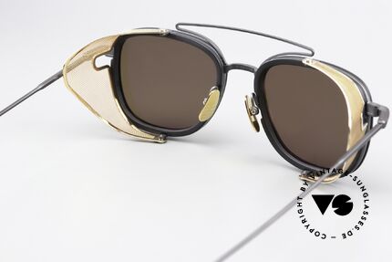 Thom Browne TB808 Glas Leicht Gold Verspiegelt, Größe: large, Passend für Herren