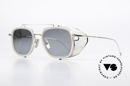 Thom Browne TB808 Glas Leicht Silber Verspiegelt, wirklich stilvoll & in Spitzenqualität, made in Japan, Passend für Herren