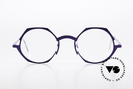Theo Belgium Wave Pure Titanium Brille Damen, eine wundervolle Damenbrille in toller Farbe, Passend für Damen