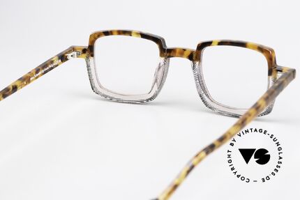 Theo Belgium Schaukel Eckige Azetat Brille Unisex, Größe: medium, Passend für Herren und Damen
