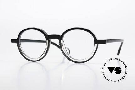 Theo Belgium Balancoire Azetat Brille Rund Unisex Details