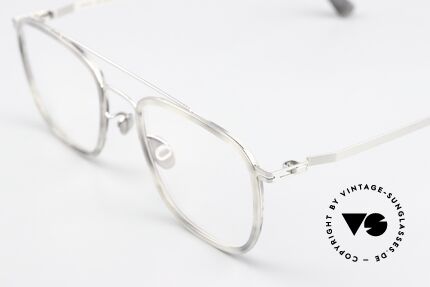 Mykita Hanno Eckige Brille Grey Havana, wohlbekannte Spitzenqualität; handmade in Germany, Passend für Herren und Damen