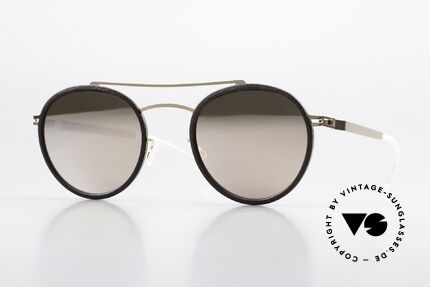 Mykita Mylon Hay Sonnenbrille Verspiegelt Panto Details