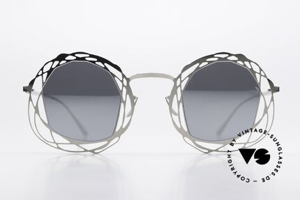 Mykita Nita Spektakuläre Designerbrille, eine Zusammenarbeit mit Modedesigner Damir Doma, Passend für Damen
