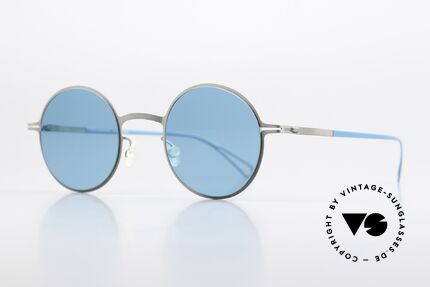 Mykita Brenda Design Bernhard Willhelm, minimalistisch-runde Sonnenbrille; Damen & Herren, Passend für Herren und Damen