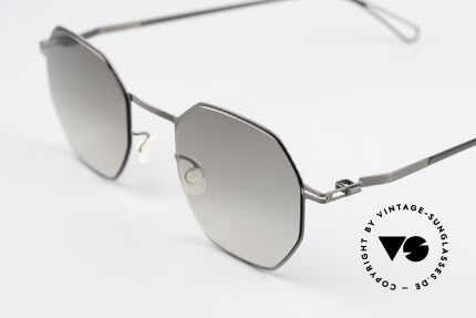 Mykita Walsh Bernhard Willhelm Design, color 841 = Shiny Graphite / Original Grey Gradient, Passend für Herren und Damen