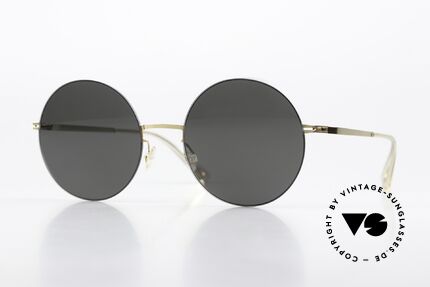 Mykita Yoko Grosse Runde Sonnenbrille Details
