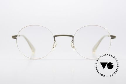 Mykita Sho Runde Brille Metall Unisex, runde Brille aus der LESSRIM-Kollektion von 2019, Passend für Herren und Damen
