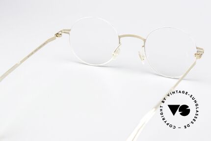 Mykita Sho Runde Brille Metall Unisex, genial flexible Brillenfassung: eine Größe passt allen, Passend für Herren und Damen