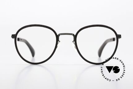 Mykita Mylon Palm Runde Designerbrille Panto, PANTO Brillendesign, Gr. 47-22 und Farbe 366, Passend für Herren und Damen