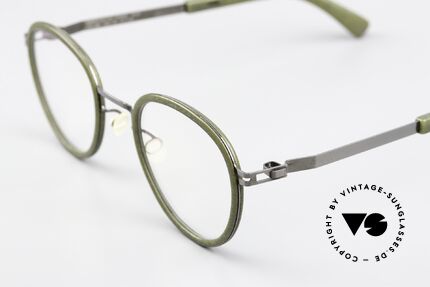 Mykita Mylon Palm Brille Khaki / Shiny Graphite, Brillenliebhaber wissen um das Mylon Konzept, Passend für Herren und Damen