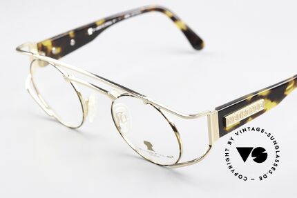 Neostyle Superstar 1 35 Jahre Alte Vintage Brille, sämtliche Metallteile sind hochwertig vergoldet, Passend für Herren und Damen