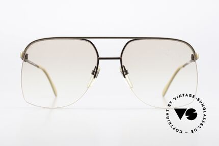 Neostyle Jet 8 70er Nylor Brille Kein Retro, interessanter Halbrahmen mit Nylor-Einfassung, Passend für Herren