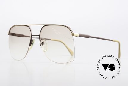 Neostyle Jet 8 70er Nylor Brille Kein Retro, typische 70er Lackierung in einem 'Mattbraun', Passend für Herren