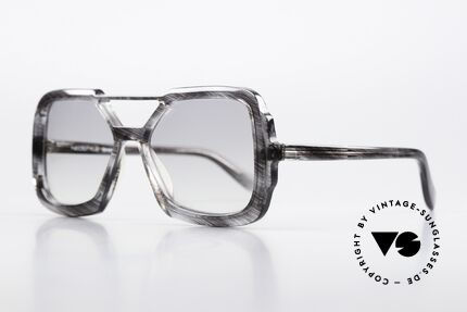Neostyle Taro 70er Jahre Old School Brille, leicht grau-getönte Gläser (auch abends tragbar), Passend für Herren
