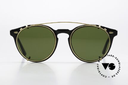 Carrera 5256 Clip Panto Brille Johnny Depp Stil, mehr 'klassisch' in Farbe & Form geht eigentlich nicht, Passend für Herren und Damen