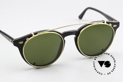 Carrera 5256 Clip Panto Brille Johnny Depp Stil, relativ schmaler Rahmen; daher eher ein Unisex-Modell, Passend für Herren und Damen