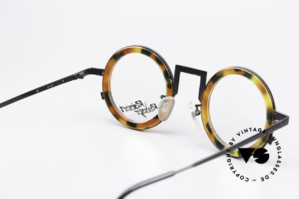 Robert Rüdger 240 Insider Vintage Brille 1990, futuristische Brille in TOP-Qualität, Größe 42-26, 145, Passend für Herren und Damen