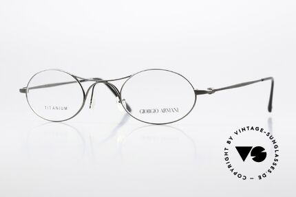 Giorgio Armani 229 AR5027 Veredelte Neuauflage Titan, Giorgio Armani Mod. AR5027-T, 3003 in Gr. 45/24, 140, Passend für Herren und Damen