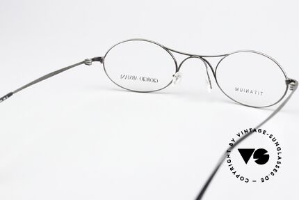 Giorgio Armani 229 AR5027 Veredelte Neuauflage Titan, die veredelte TITANIUM Neuauflage MIT Nasen-Pads, Passend für Herren und Damen