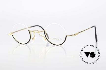 Tiffany T64 23K Gold Plated Luxusbrille Details