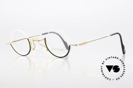 Tiffany T64 23K Gold Plated Luxusbrille, Tiffany = Synonym für außergewöhnlichen Schmuck, Passend für Damen