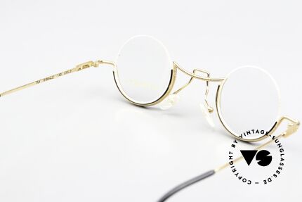 Tiffany T64 23K Gold Plated Luxusbrille, KEINE Retromode; eine circa 35 Jahre alte RARITÄT!, Passend für Damen