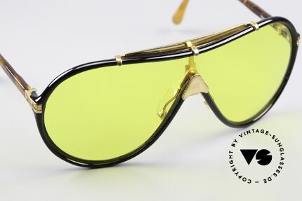 Derapage 66 Rennfahrer Sonnenbrille 80's, ungetragenes 80er Modell mit verschiedenen Scheiben, Passend für Herren