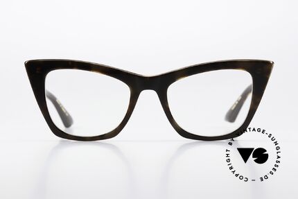 DITA Showgoer Designerbrille Cateye Style, eine grandiose Azetat-Fassung mit Titanium-Inlay, Passend für Damen