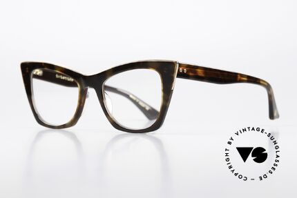 DITA Showgoer Designerbrille Cateye Style, feminines Cateye-Rahmendesign in Größe 50/20, 145, Passend für Damen