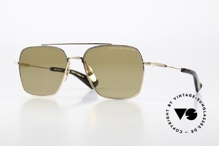 DITA Flight Seven Vergoldete Titan-Fassung Details
