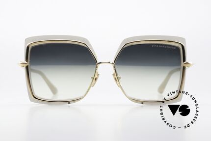 DITA Narcissus Beyoncé Damensonnenbrille, glamouröse Damen-Sonnenbrille in Spitzenqualität, Passend für Damen