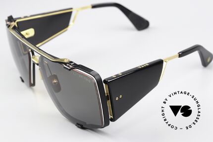 DITA Souliner Two Eye-Catcher Sonnenbrille, massives Rahmen-Design; insbesondere die Bügel, Passend für Herren