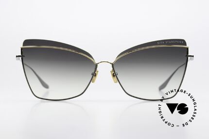 DITA Starspann Zauberhafte Cateye-Brille, ein grandioses Oversized Design; feminin & elegant, Passend für Damen