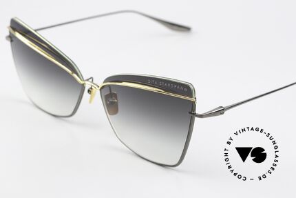 DITA Starspann Zauberhafte Cateye-Brille, elegante Verlaufs-Sonnengläser mit 100% UV Schutz, Passend für Damen