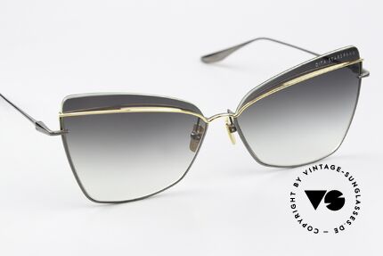 DITA Starspann Zauberhafte Cateye-Brille, ungetragene Designer-Sonnenbrille; inkl. DITA Etui, Passend für Damen