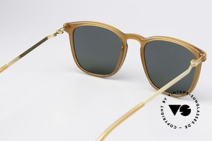 Mykita Atka Designersonnenbrille Unisex, die Fassung kann auch mit Sehstärke verglast werden, Passend für Herren und Damen