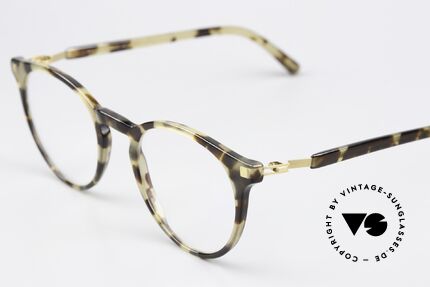 Mykita Alfur Panto Brille Tolles Muster, Azetat-Front mit charakteristischen Mykita-Bügeln!, Passend für Herren und Damen
