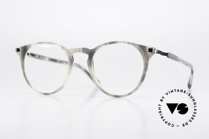 Mykita Alfur Grey Havana / Shiny Graphite Details