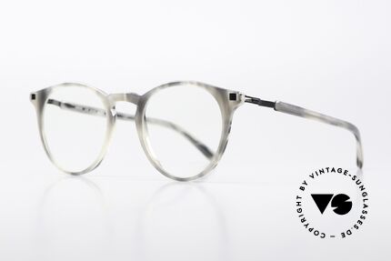 Mykita Alfur Grey Havana / Shiny Graphite, Brillenfassung d. LITE-Kollektion (Damen & Herren), Passend für Herren und Damen