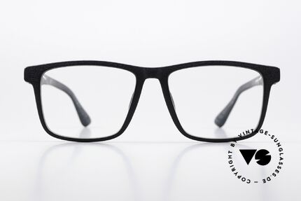 Mykita Mylon Lemare Schwarze Herrenbrille Eckig, eckiges Design in Größe 56-16, Col. Code 301, Passend für Herren