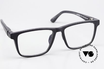 Mykita Mylon Lemare Schwarze Herrenbrille Eckig, ungetragenes Modell von 2018 mit Mykita Etui, Passend für Herren