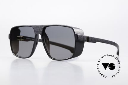 Mykita Mylon Daggoo Pitch Black Gunmetal Flash, Farbcode 301 = Pitch Black / Gunmetal Flash, Passend für Herren