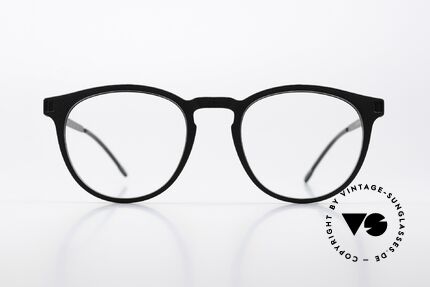 Mykita Mylon Bilimbi Pantobrille Zeitlos Schwarz, eher eine weibliche Pantoform in Größe 50-20, Passend für Damen