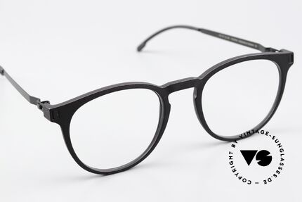 Mykita Mylon Bilimbi Pantobrille Zeitlos Schwarz, ungetragenes Modell mit MYKITA Verpackung, Passend für Damen