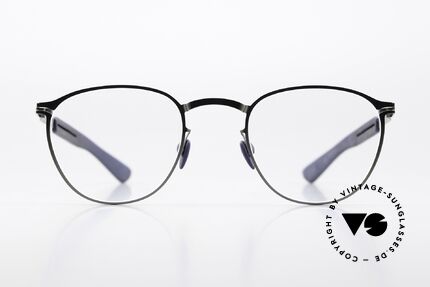 Mykita Mylon Clove Shiny Graphite / Navy Blue, Gr. 50-22, col. 246: Shiny Graphite / Navy Blue, Passend für Herren und Damen